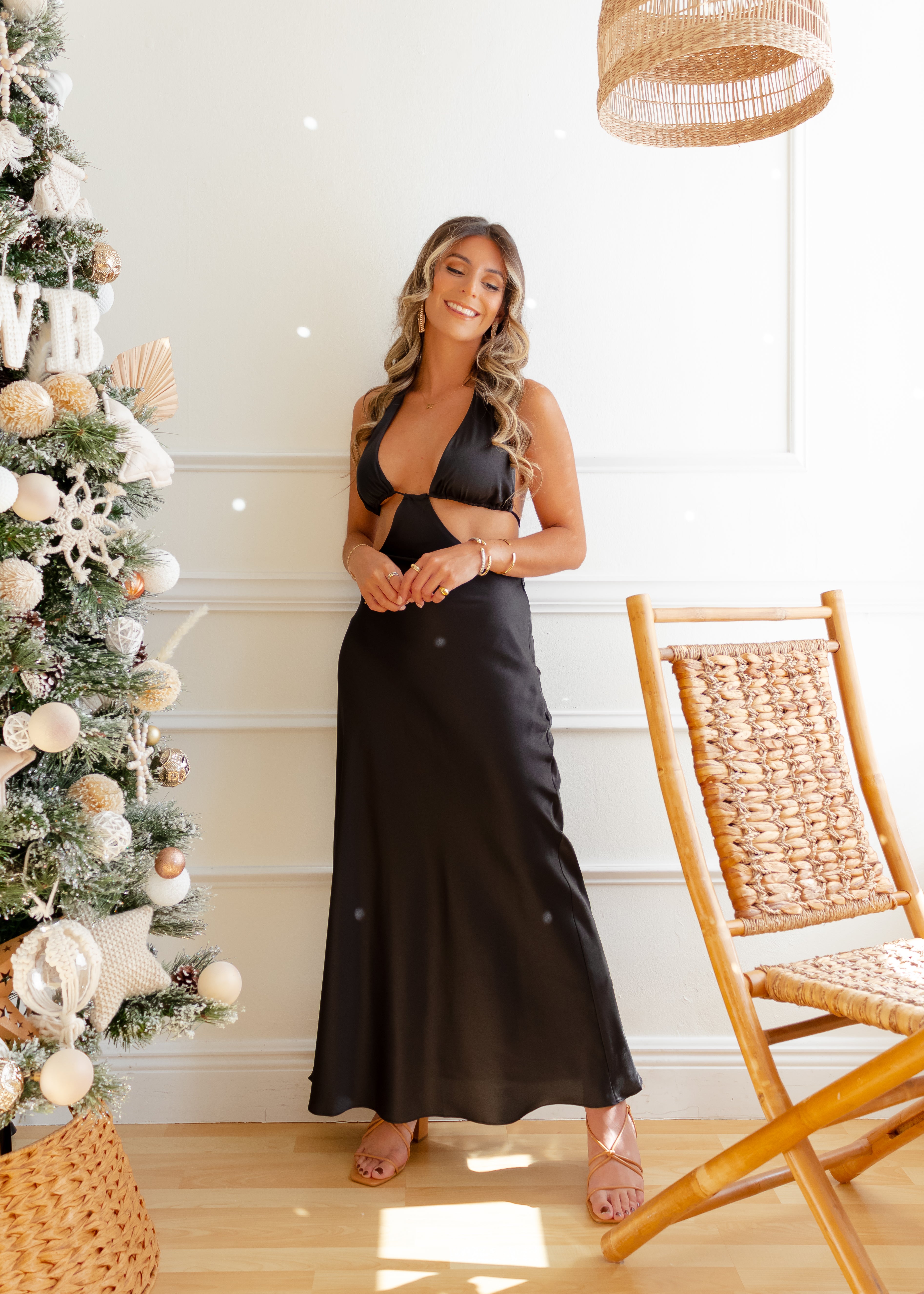 When The Sun Goes Down Midi Dress