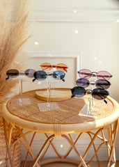 Sunny Days Oval Lens Sunglasses